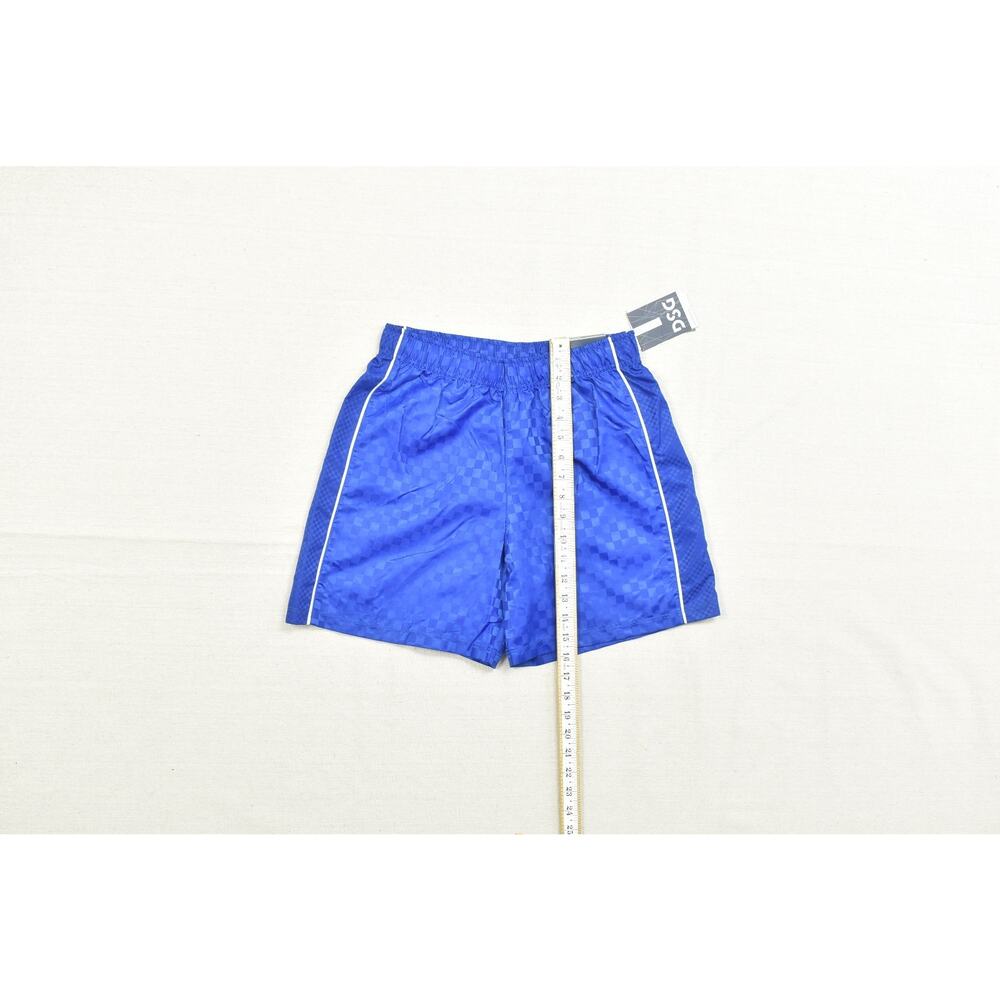 DSG Boys' L Woven Soccer Short Team Royal Blue Geometric Regular Size L NEW - Picture 4 of 8